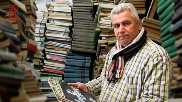 Divarları kitabdan olan məkan &ndash; Bir bukinistin HƏYAT HEKAYƏSİ - VİDEO