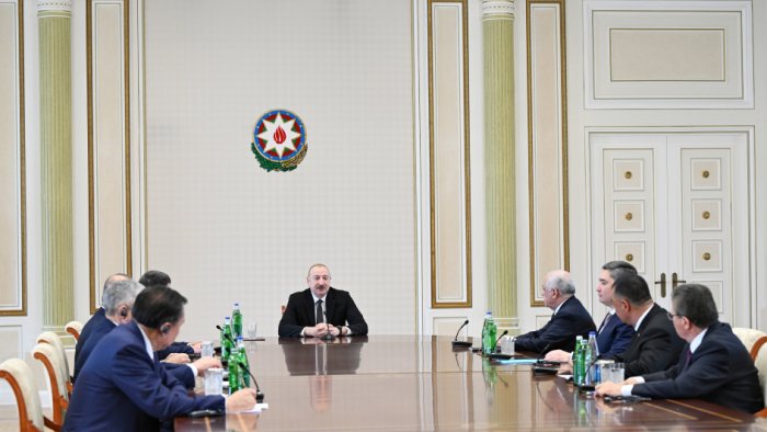 TDT ölkələrinin hökumət başçıları İlham Əliyevin qəbulunda &ndash; FOTO