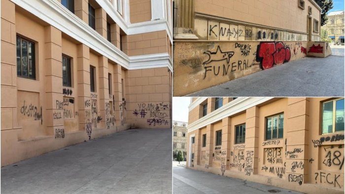 &ldquo;Sənət&rdquo; adı ilə VANDALİZM &ndash; Nizami Kino Mərkəzinə qarşı hörmətsizlik və valideyn məsuliyyətinin ÖNƏMİ