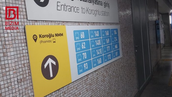 &ldquo;Koroğlu"dakı köhnəlmiş marşrut lövhələri niyə YENİLƏNMİR? &ndash; Rəsmi AÇIQLAMA