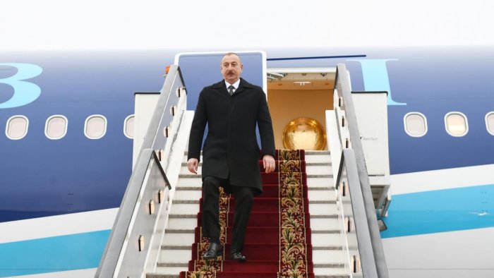 İlham Əliyev Gürcüstanda səfərdədir