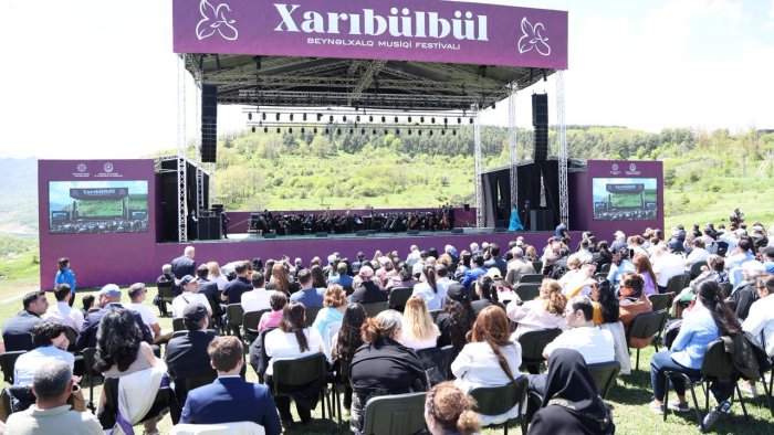 Şuşada &ldquo;Xarıbülbül&rdquo; Beynəlxalq Musiqi Festivalı başladı&ndash; FOTO
