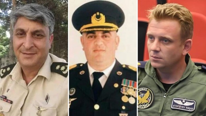 Ölümündən sonra təltif olunan polkovniklər...