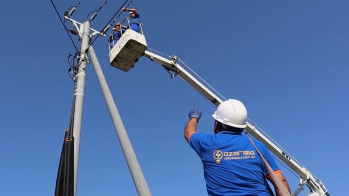 Xocalı və Xocavənddə elektrik şəbəkəsi yenidən qurulur