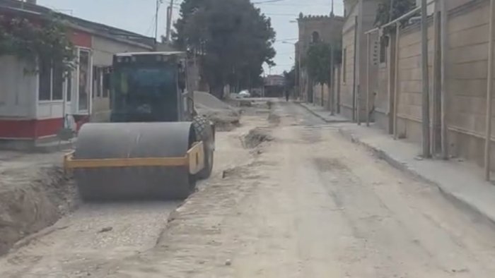 Buzovnada aylardır davam edən yol təmiri &ndash; Nə vaxt başa çatacaq? &ndash; VİDEO