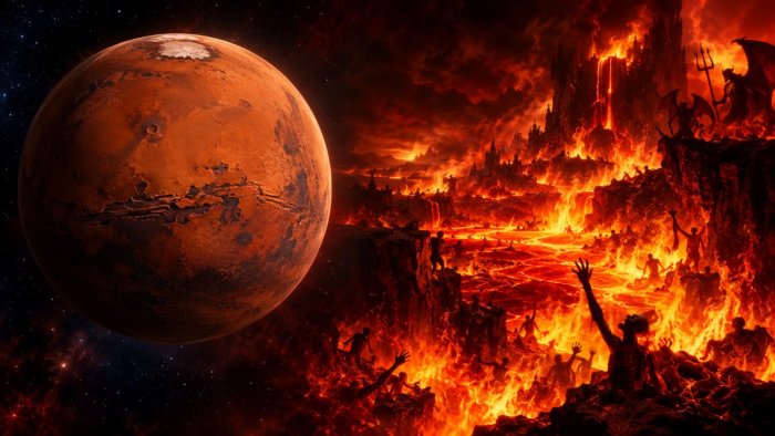 Cəhənnəm Mars planetidir? &ndash; ŞOK İDDİA
