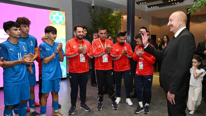İlham Əliyev onları təbrik etdi - FOTO