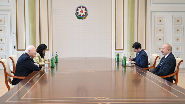 Prezident BMT-nin Sivilizasiyalar Alyansının ali nümayəndəsini qəbul etdi &ndash; FOTO