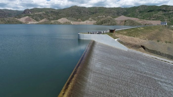 Azərbaycanda yeni su anbarı tikilir