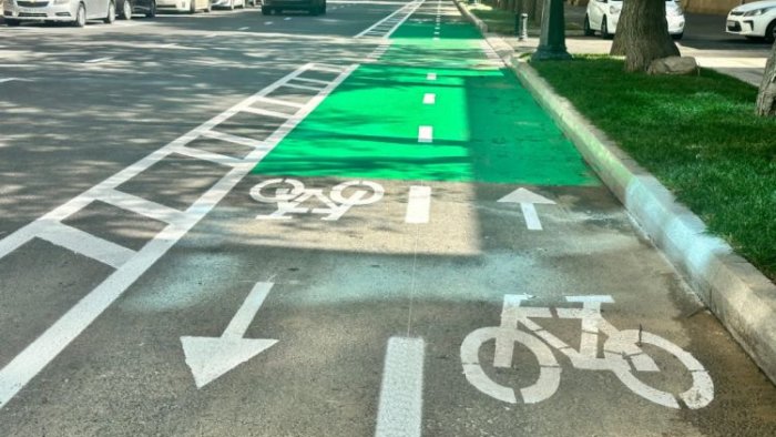 Bakıda yeni velosiped zolaqları SALINACAQ
