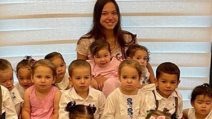 26 yaşında 22 uşağı var &ndash; FOTO