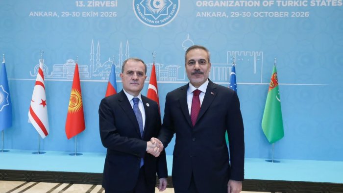 Ceyhun Bayramovu Hakan Fidan qarşıladı &ndash; FOTO